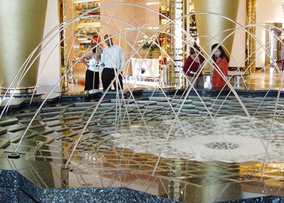 Luzes de aço inoxidável laminares de Jet Fountain With 3w RGB da água 2000L/H