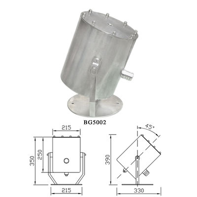 Jato do fluxo laminar da fonte 8000L/H SS304 18mm da associação