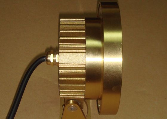 DMX512 2700K de bronze 6W RGB conduziu luzes subaquáticas da associação