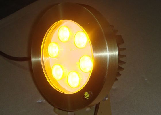 Luz subaquática do diodo emissor de luz dos acessórios da fonte da piscina do RGB