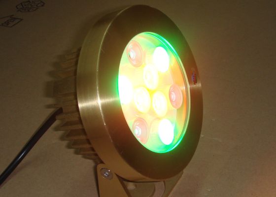 Luz subaquática do diodo emissor de luz dos acessórios da fonte da piscina do RGB