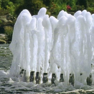 2" bocal espumoso de aço inoxidável da fonte da espuma para lagoas