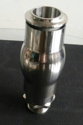 Espuma inteiramente de aço inoxidável Jet Fountain Nozzle 1" cabeça de sistema de extinção de incêndios da lagoa de pulverizador