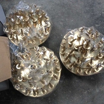 as 3 camadas 22m3/h ajustáveis de bronze florescem bocal da fonte
