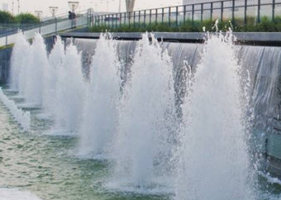 Bocal ajustável Jet For Swimming Pool 65m3/h da fonte da torre DN80 do gelo