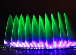 2" de aço inoxidável fonte Jet Nozzle For Garden da associação