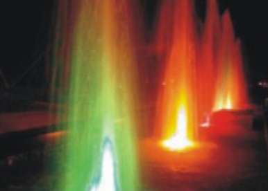 Fonte de água de aço inoxidável Jet Nozzle da torre DN80 do gelo