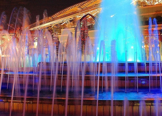 2" DN50 única Jet Dancing Fountain Nozzles 10m pulverizam altamente