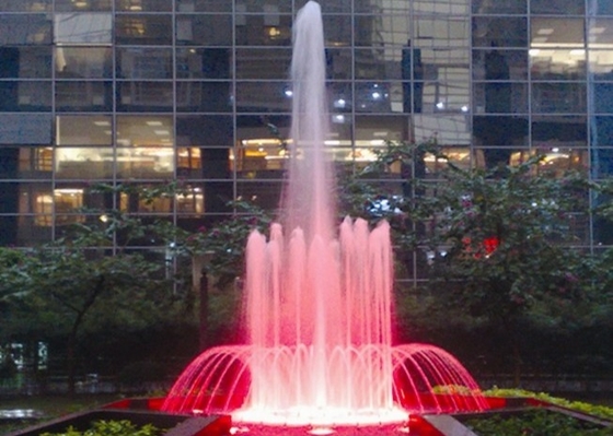 Única Jet Dancing Fountain Nozzles 2" tomada da água de DN50 20mm