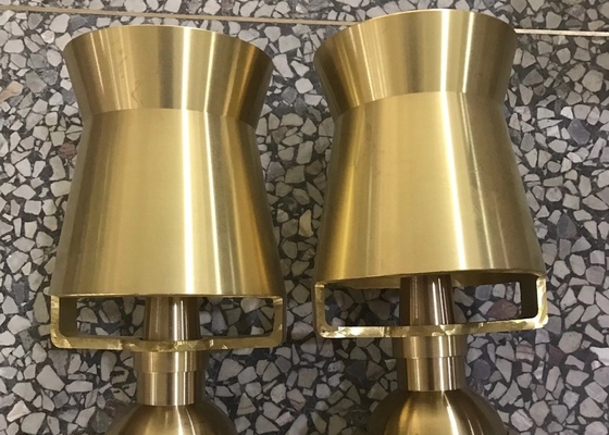 O pulverizador da fonte de água DN25 dirige a fonte de bronze Jet Nozzle da torre do gelo
