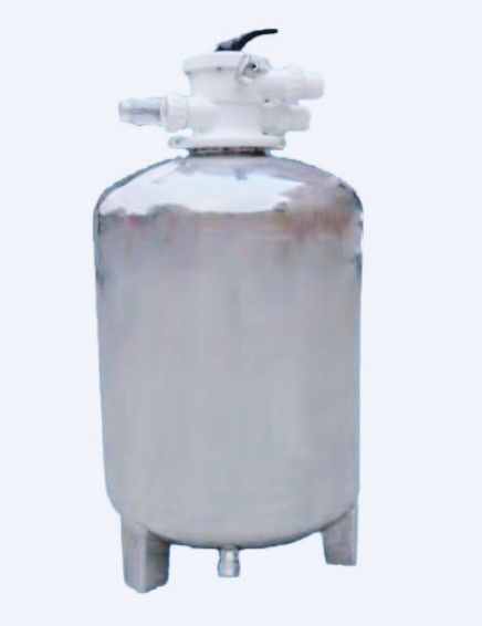 Filtro de areia 400mm profundo de aço inoxidável da cama da piscina