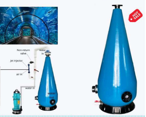 S400-H1050 Cone de aeração, adequado para aquicultura, piscina de alta qualidade.