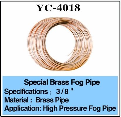 3/8" tubulação de cobre de alta pressão para o bocal da água da névoa